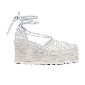 Bottega Veneta Stretch Lace Up Espadrilles